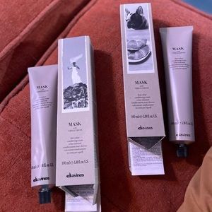 Davines Mask hair color dye with vibrachrom 6,0 and 55,0  100ml 1 tube of each